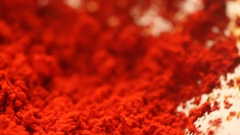 Closeup of Color Powder Stock Footage 71418281