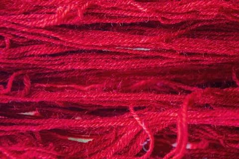 Closeup color threads background texture Stock Photos