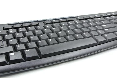 Closeup of a computer keyboard Stock Photos