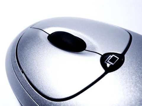 Closeup of computer mouse Stock Photos