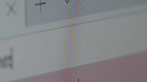 Closeup of computer screen with type want to find twitter addres Stock Footage 98795437