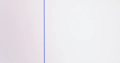 Closeup of computer screen with word OK in black text on a white background Stock Footage 273770619