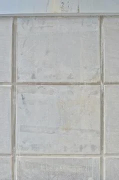 Closeup of the concrete slabs Foto stock