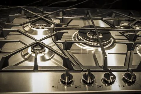 A closeup of a cooker Stock Photos