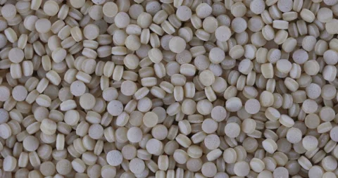 Closeup of Couscous lying on the table 스톡 동영상 131340506