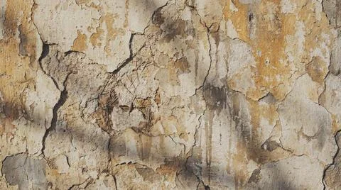 Closeup of cracked earth surface texture. Fotos Stock
