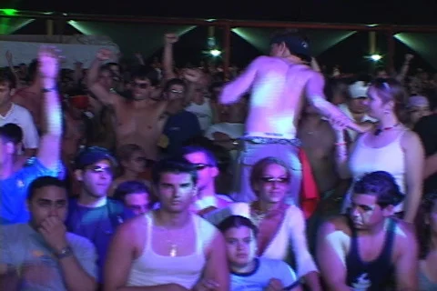 Closeup Crowd Video stock 290366