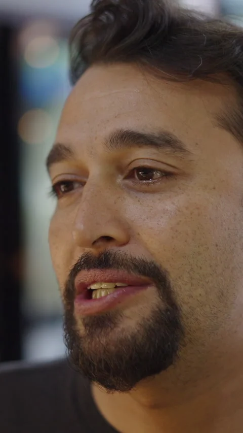 Closeup of a customer in a shop Stock Footage 267509821