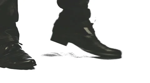 Closeup of dancing feet Stock Footage 41392541