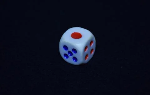 Closeup of Dice Stock Photos