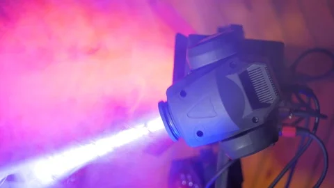 Closeup of a disco light Stock Footage 105365017