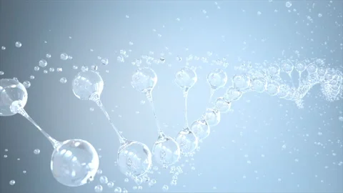 Closeup The DNA Video stock 139324746