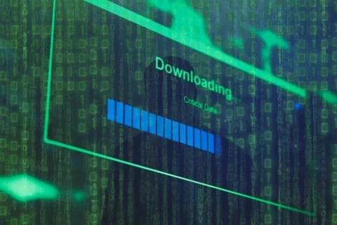 Closeup of Download Process Bar Stock Photos