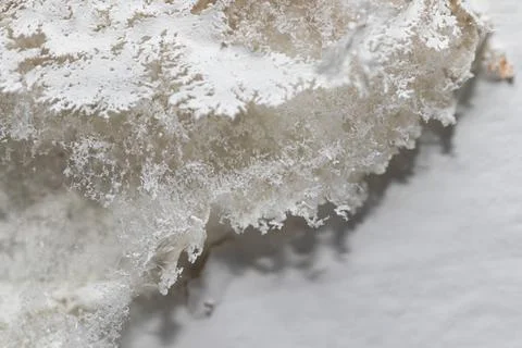 Closeup efflorescence on building wall Photos