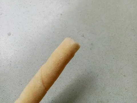 Closeup a egg roll Snack. Фото