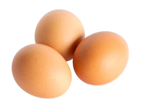 Closeup of eggs Stock Photos