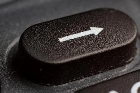 Closeup of electronic keypad button used for financial calculations in modern Stock Photos