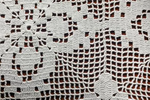 Closeup of Embroidery Texture Stock-Fotos