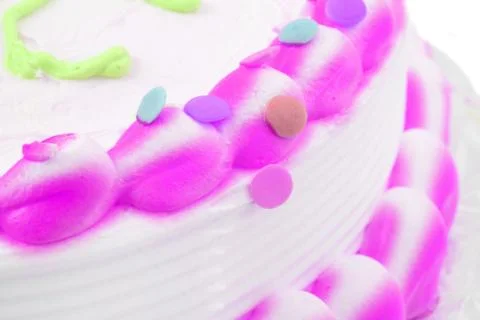 Closeup of festive cake Foto stock