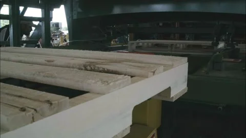 Closeup Finished Pallet Stock Footage 201624853