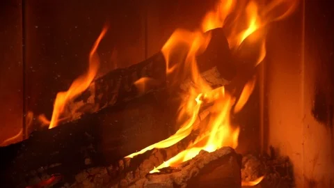 Closeup || FIRE 01 Video stock 91816598