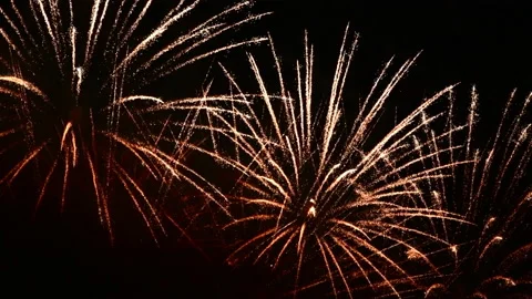 Closeup Fireworks Stock Footage 200371617