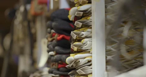 Closeup Footage of Gloves Stock Footage 201157398