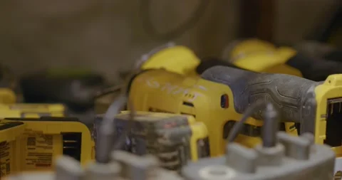 Closeup Footage of Power Tools Stock Footage 201157396