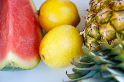 Closeup of fruit Stock Photos