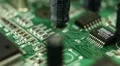 Closeup Futuristic Mainboard Engineer POV Point of View Automation Movement Work HD Footage