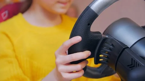 Closeup Of A Game Wheel Stock Footage 168693106