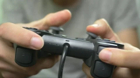 Closeup Gaming Controller HD.mp4 Stock Footage 45024628