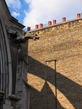 Closeup of Gargoyle Foto stock