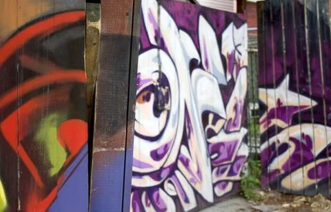 Closeup Graffiti Stock Photos