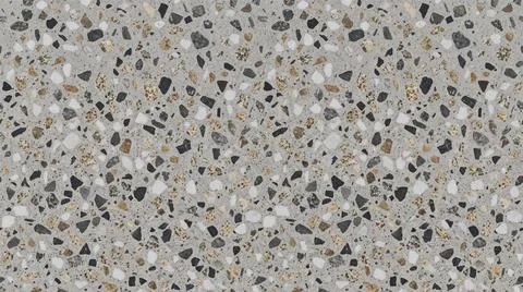 Closeup Granite Surface With Speckled Texture. Stock Photos