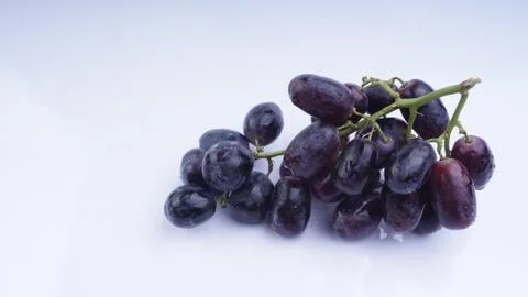 Closeup of Grapes on a white background.  스톡 사진