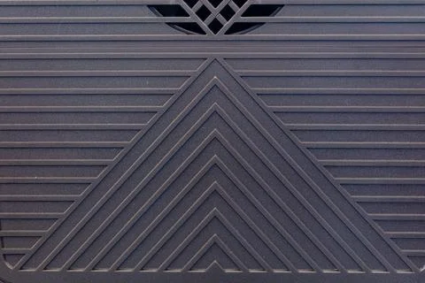 Closeup of gray geometric textured  patterned background 库存照片