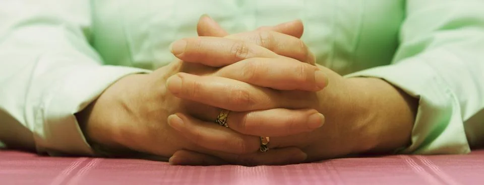 Closeup Of Hands Stock Photos