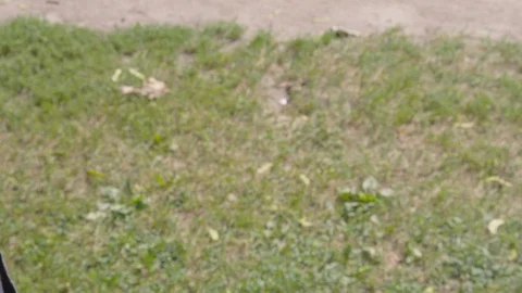 Closeup - A handshake between two men against a park background - shot on RED Stock Footage 124716590