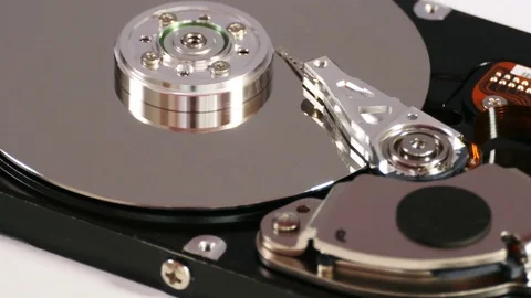 Closeup of hard disk drive 動画素材 70211152