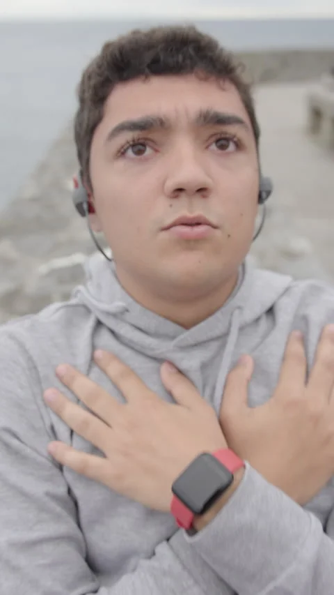 Closeup of hispanic boy doing abdominal exercise Stock Footage 217373014