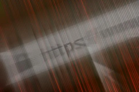 Closeup of Http Address in Web Browser in Shades of red Foto stock