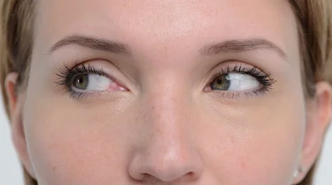 Closeup of human eyes Stock Footage 41808792