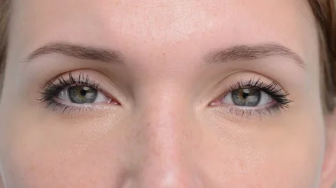 Closeup of human eyes Stock Footage 41808833