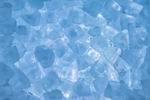 Closeup ice cubes background 스톡 사진