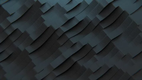 Closeup image of a black background with a geometric pattern Stock Footage 280709199