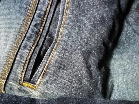Closeup jeans Stockfoto's