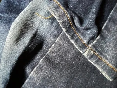 Closeup jeans Stock Photos