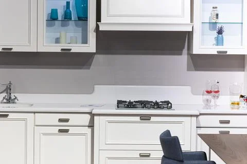 Closeup of kitchen elements Stock Photos