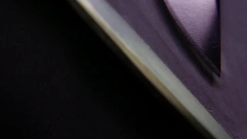 Closeup of a knife and a sharpener. 4K UHD Видео 72919880